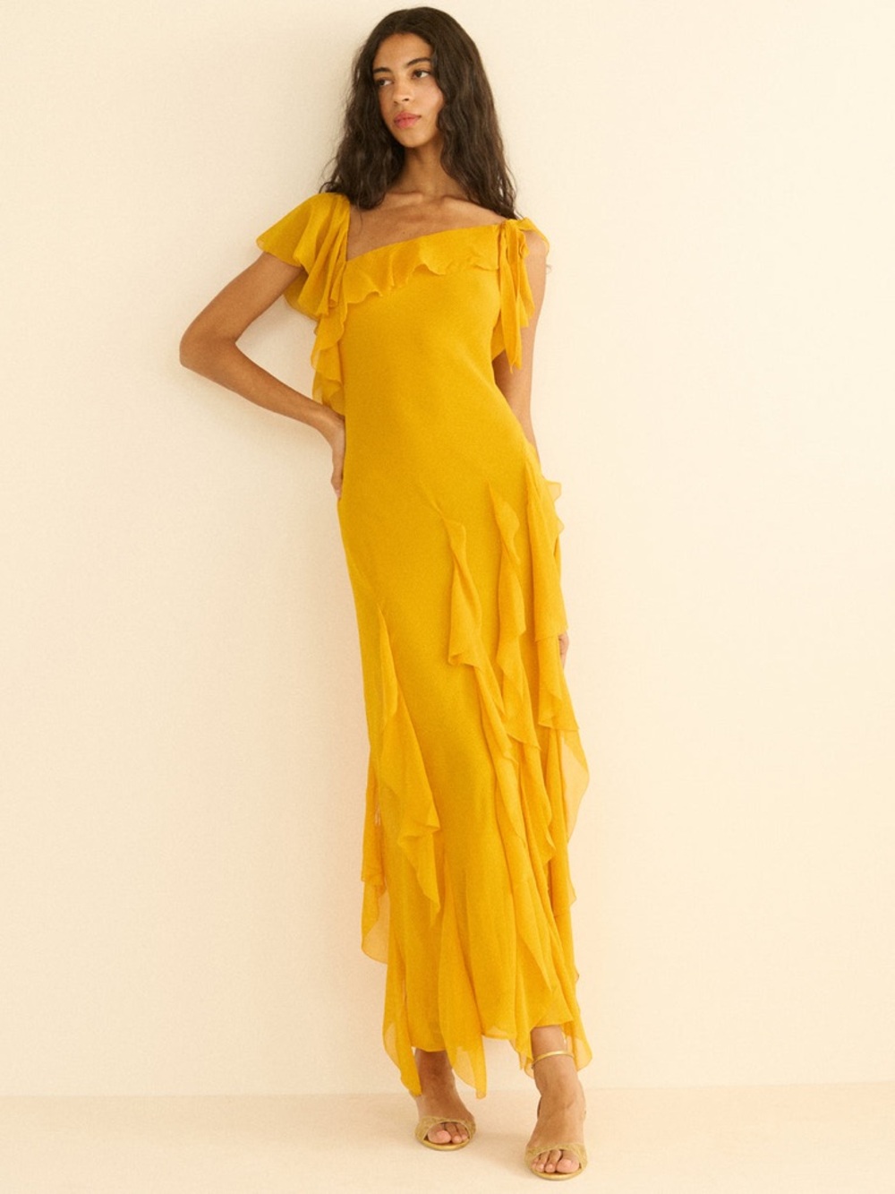NWOT Doen ZELIA DRESS -- SUNFLOWER